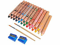 Playtastic Kinder Malstifte, Buntstifte Sets Kinder, Malset für Kinder