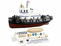 Playtastic Schiffsbausatz, Spielzeug Holzboot selber bauen