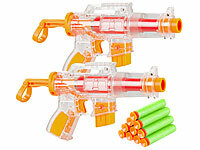 Playtastic 2er-Set Spielzeugpistolen mit 10 Schaumstoff-Geschossen