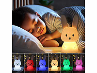 Playtastic Kinderlampe Nachtlicht, RGB-Nachtlicht, Schlummerlicht Baby